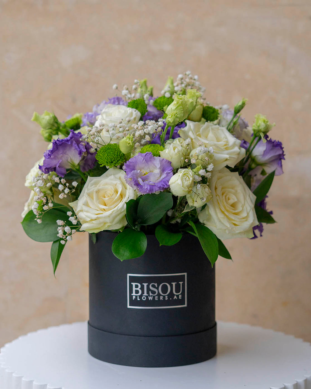 Ayelet lisianthus and romantic roses