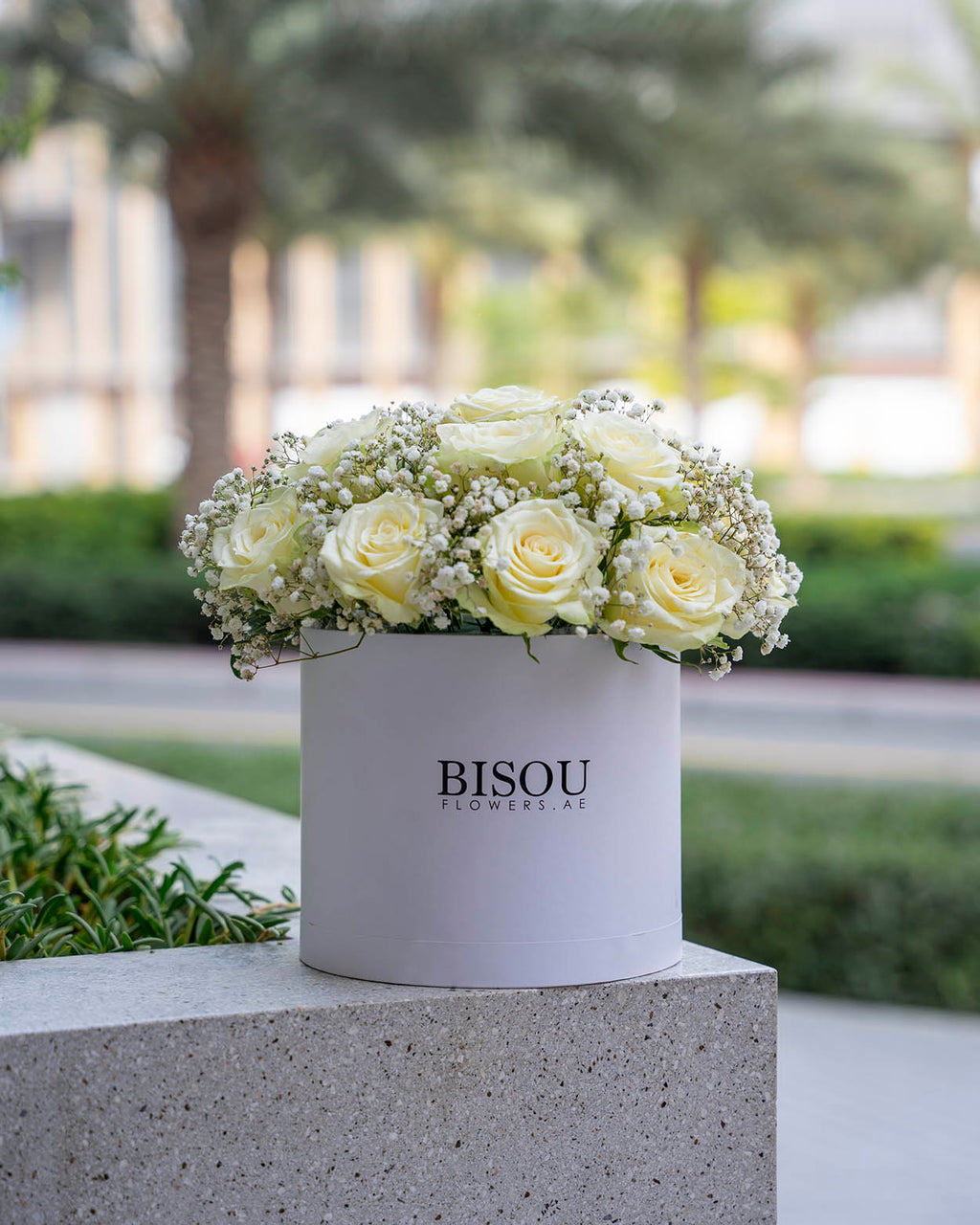 Baby Amore 15 roses and gypsophila flower Arrangement