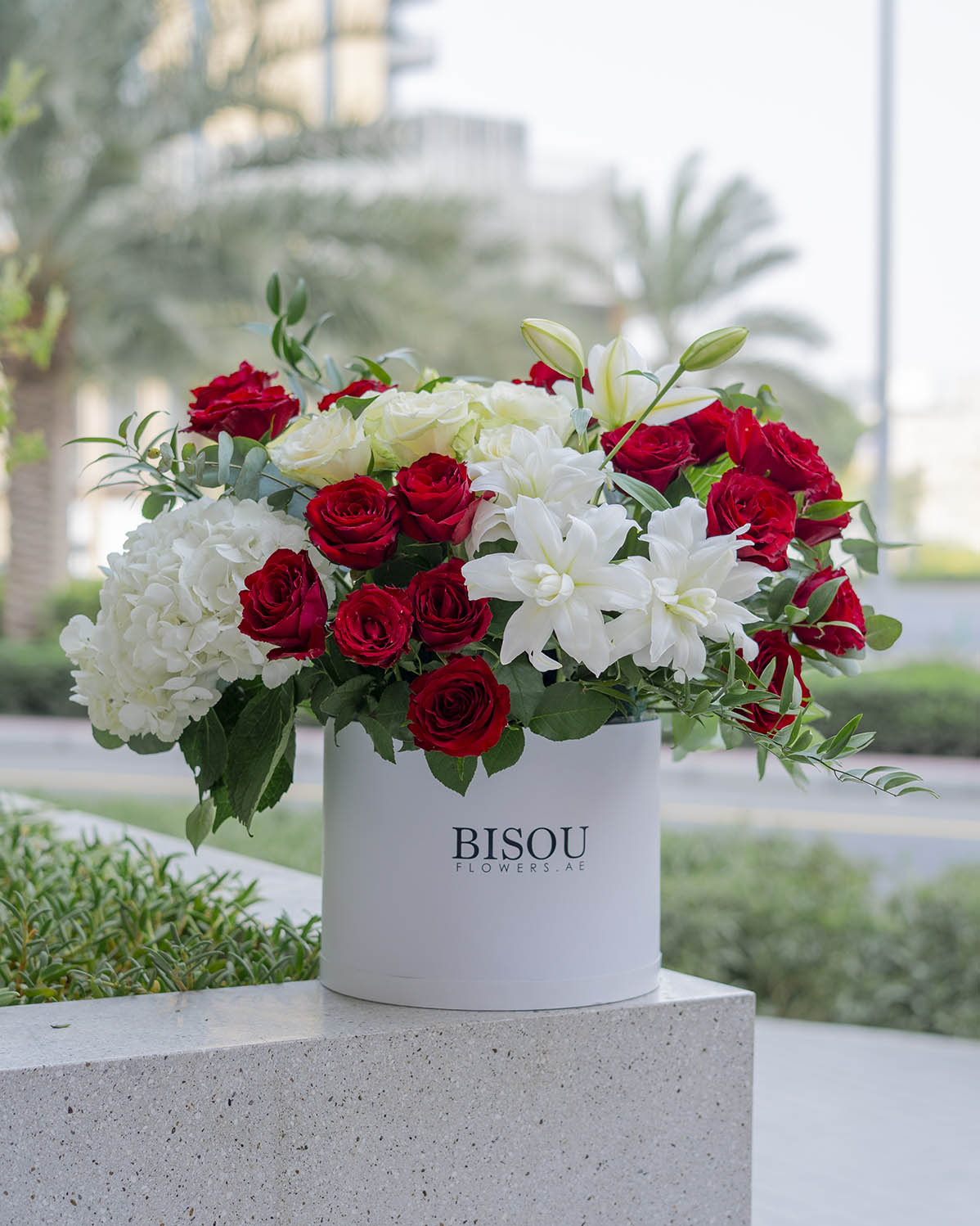 Lily love flower bouquet