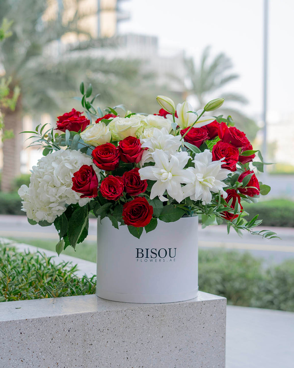 Lily love flower bouquet