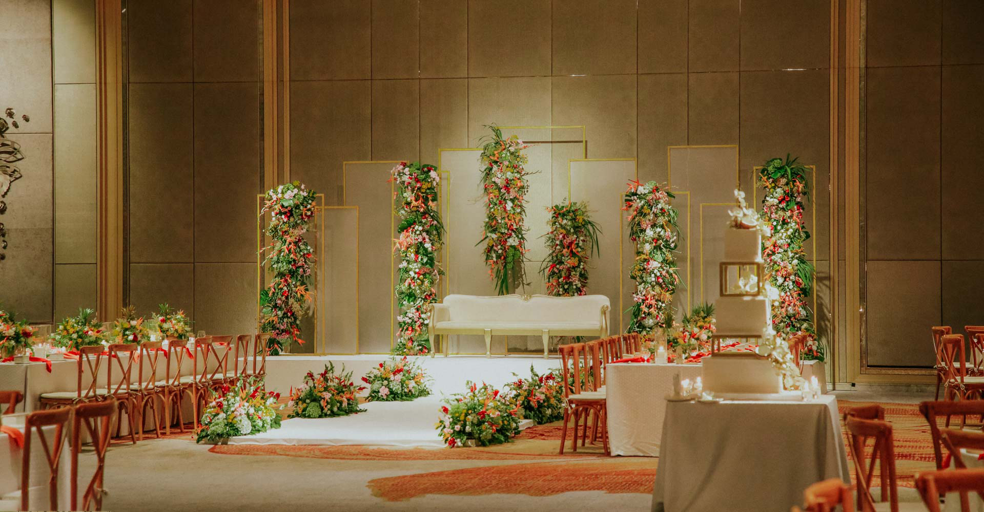 wedding venues flower decoration