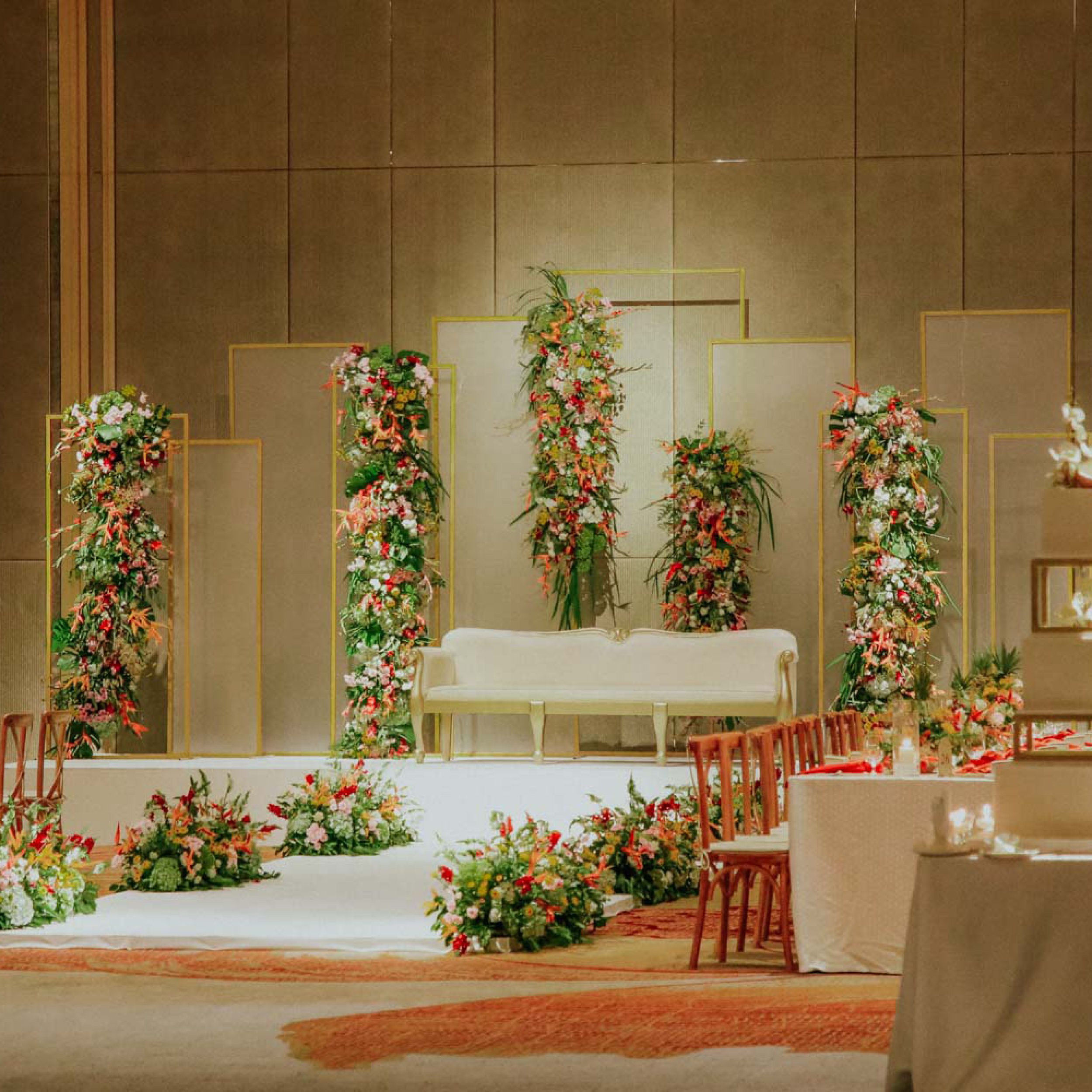 wedding venues flower decoration