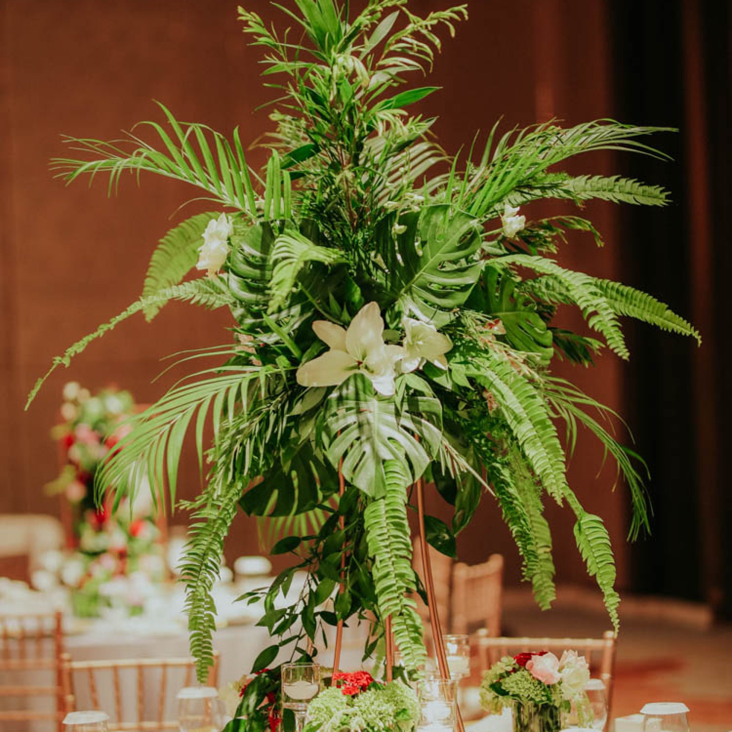 wedding flower décor